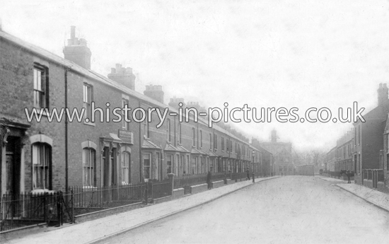 Bruce Street, Northampton. c.1907.